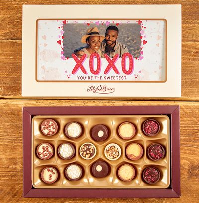 XO XO Photo Chocolates - Box of 16