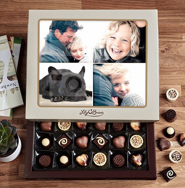 Personalised Multi Photo Chocolates - Box of 30