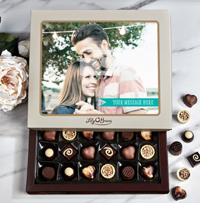 Personalised Photo & Message Chocolates - 30