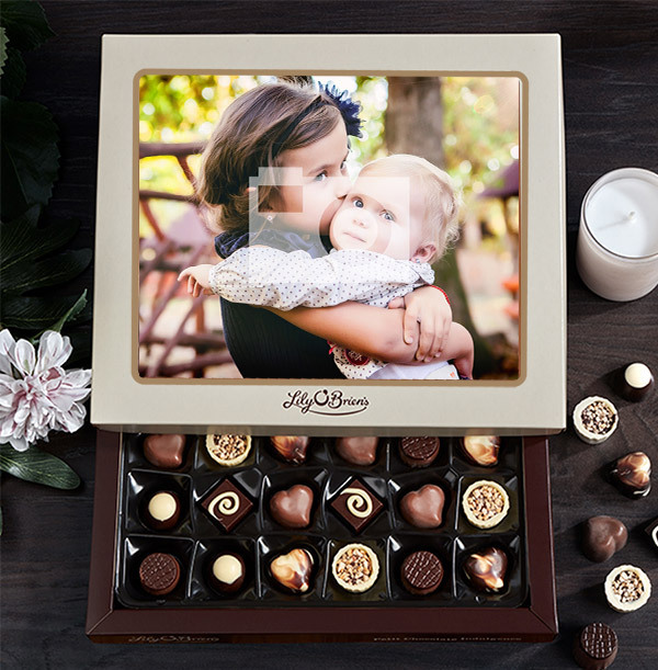 Personalised Photo Chocolates - Box of 30