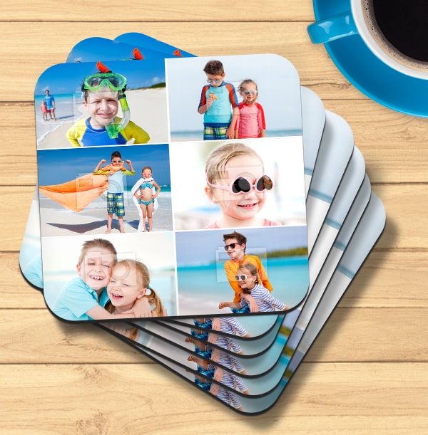 Coaster with 6 Photos