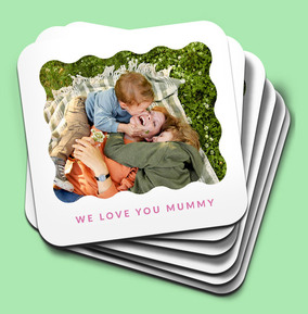 Mummy Love Photo Coaster