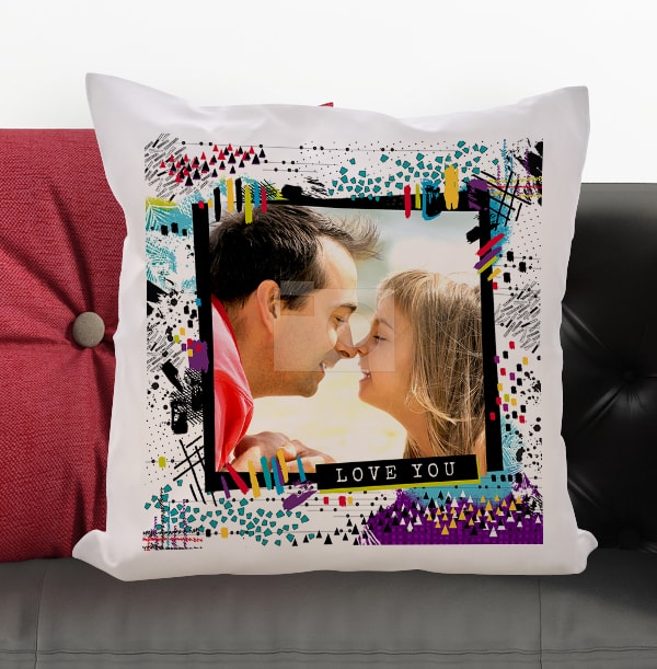 Love You Photo Cushion