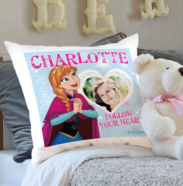ZDISC Anna Personalised Cushion - Disney Frozen