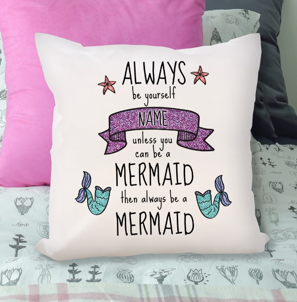 Mermaid cushion on sale