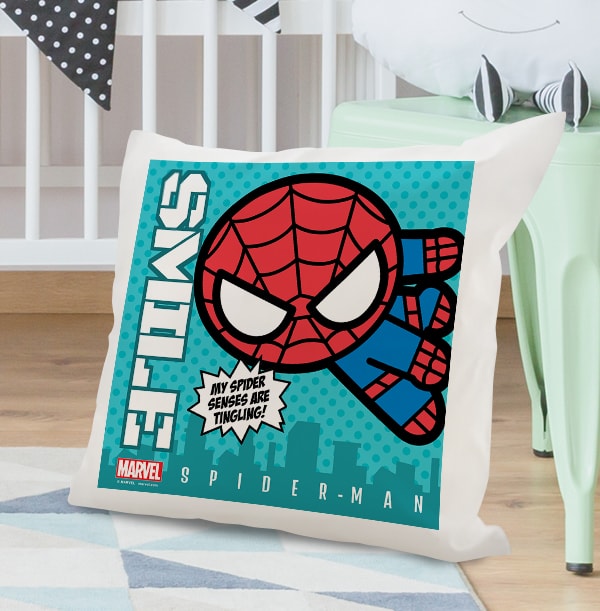 ZDISC Personalised Marvel Kawaii Spider-Man Cushion