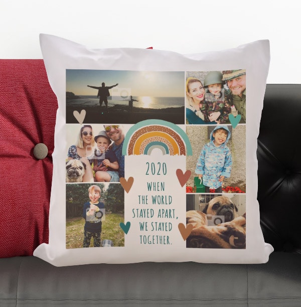 Over the Rainbow Multi Photo Cushion