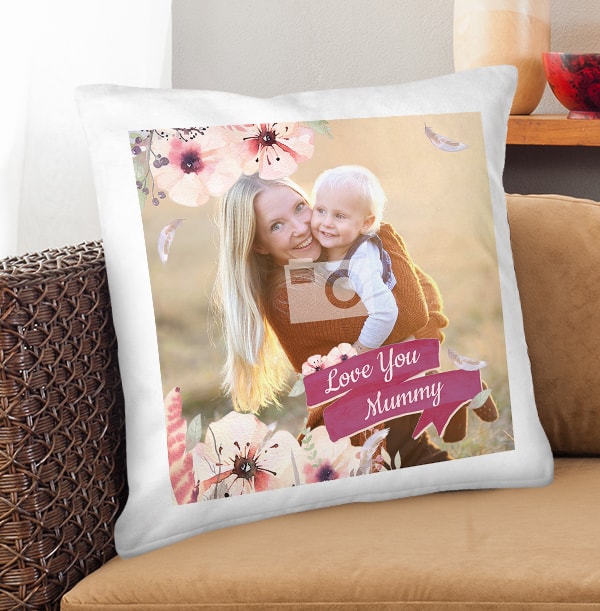 Love You Mummy Photo Cushion