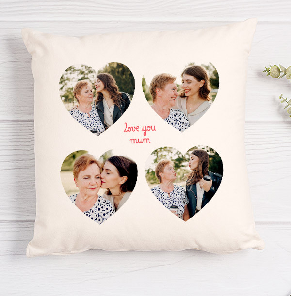 Love You Mum Photo Cushion