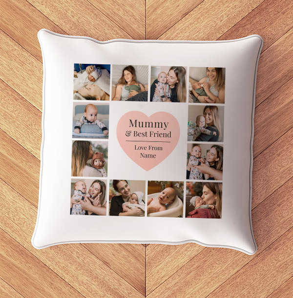 Mummy & Best Friend Photo Cushion