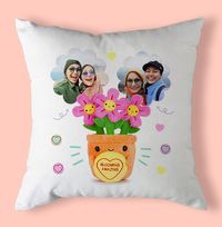Tap to view Swizzels Love Hearts Blooming Amazing Photo Cushion