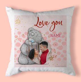 Me To You Heart Photo Cushion