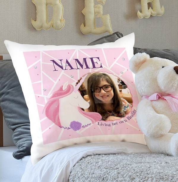 Unicorn Photo Cushion