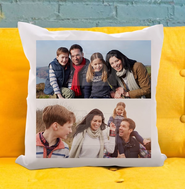 2 Photo Landscape Cushion