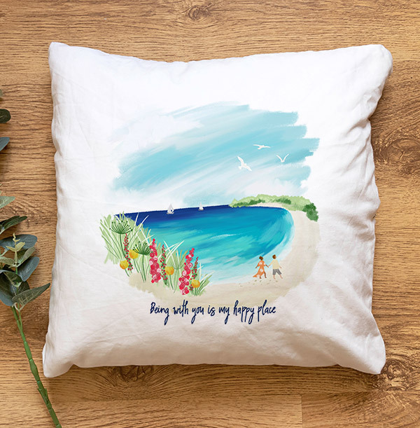 Happy Place Cushion