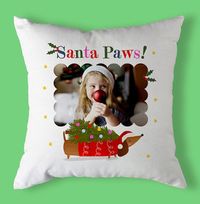 Tap to view Santa Paws Photo Cushion