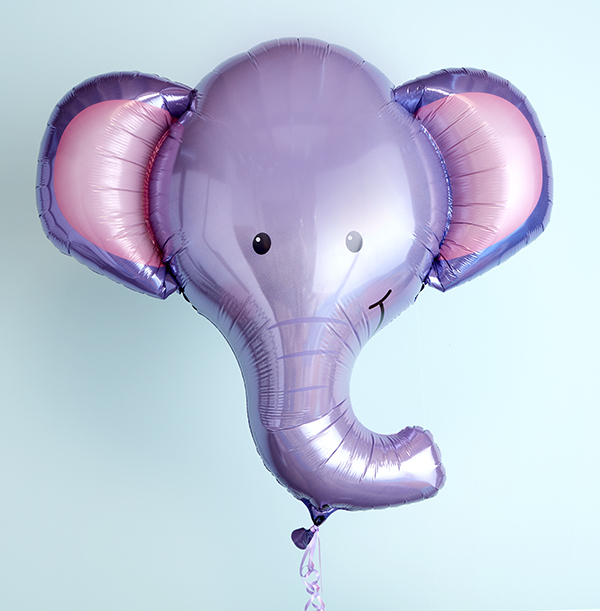 Elephant Head Balloon - Large