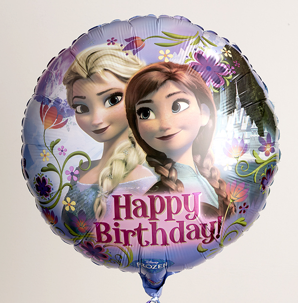 Elsa & Anna Birthday Balloon - Disney Frozen