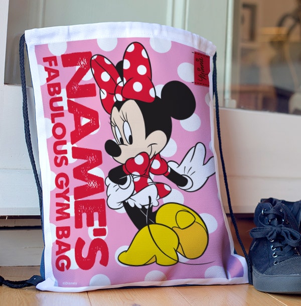 ZDISC Minnie Mouse Fabulous Gym Bag