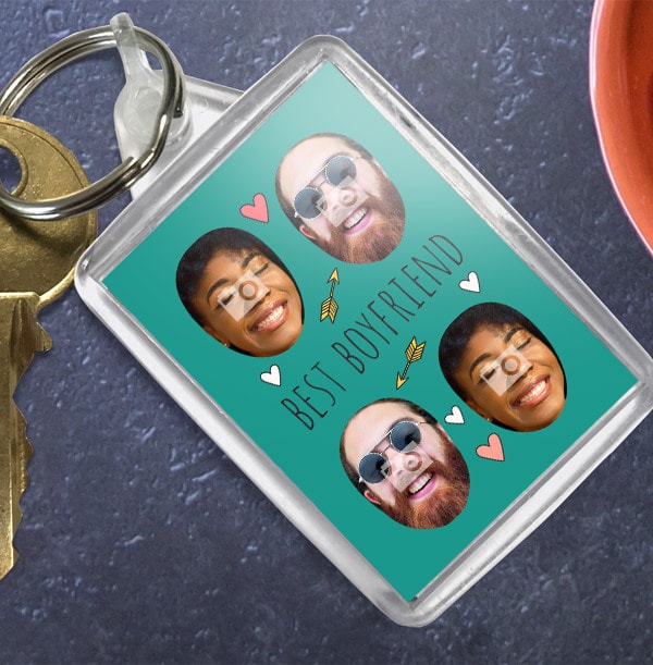 Best Boyfriend Multi-Photo Keyring