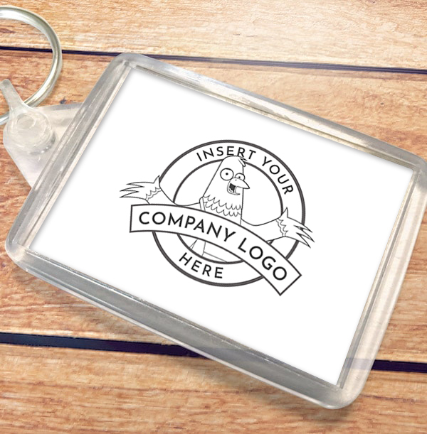 Company Logo Keyring