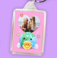 Tap to view Swizzels Love Hearts My World Photo Keyring