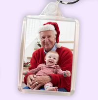 Tap to view Christmas Full Photo Portrait Keyring