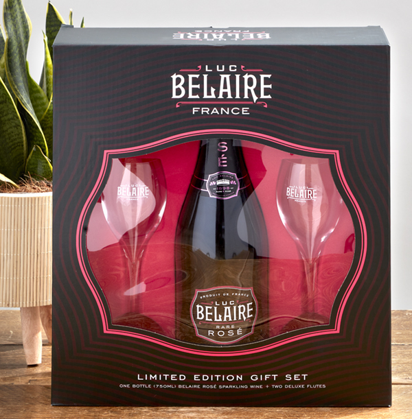 Luc Belaire Rare Rose France Limited Edition Gift Set – Bk Wine