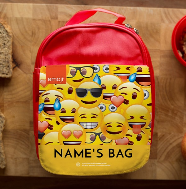 ZDISC Emoji Collage Personalised Lunch Bag