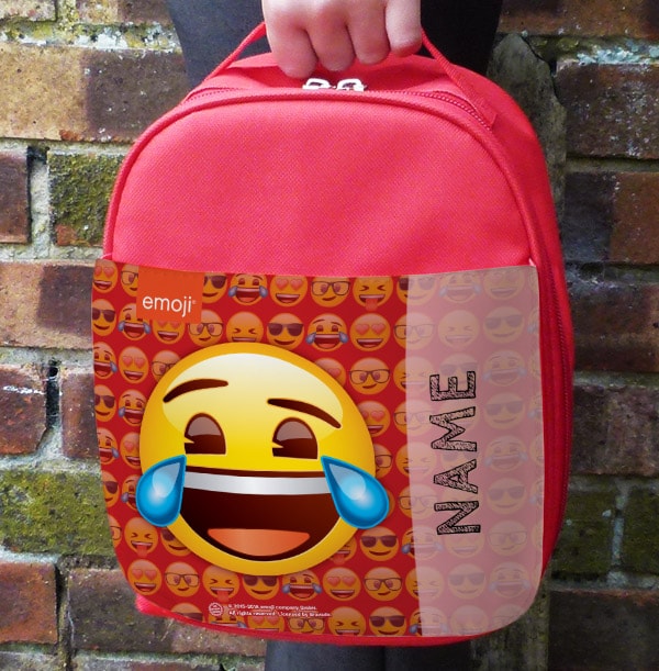 ZDISC Emoji Cry-Laugh Personalised Lunch Bag