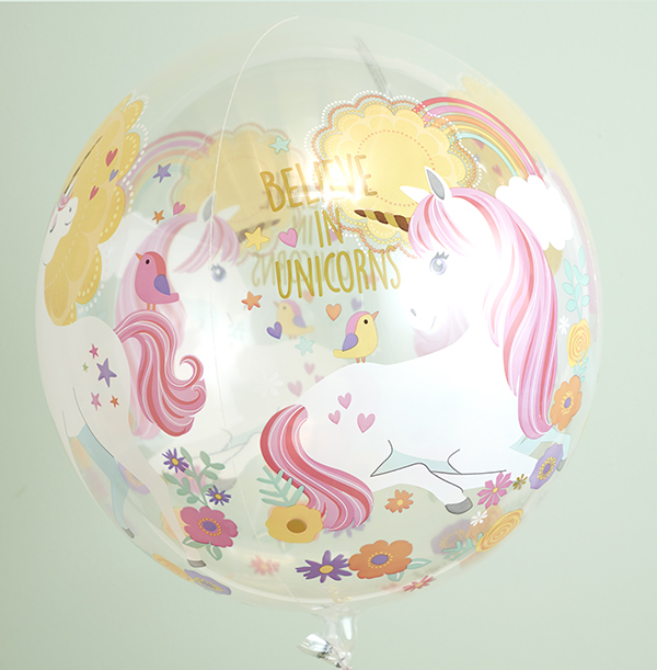 Magical Unicorn Orbz Balloon - Large