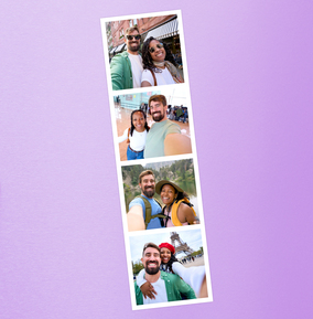Anniversary Photo Strip Magnet