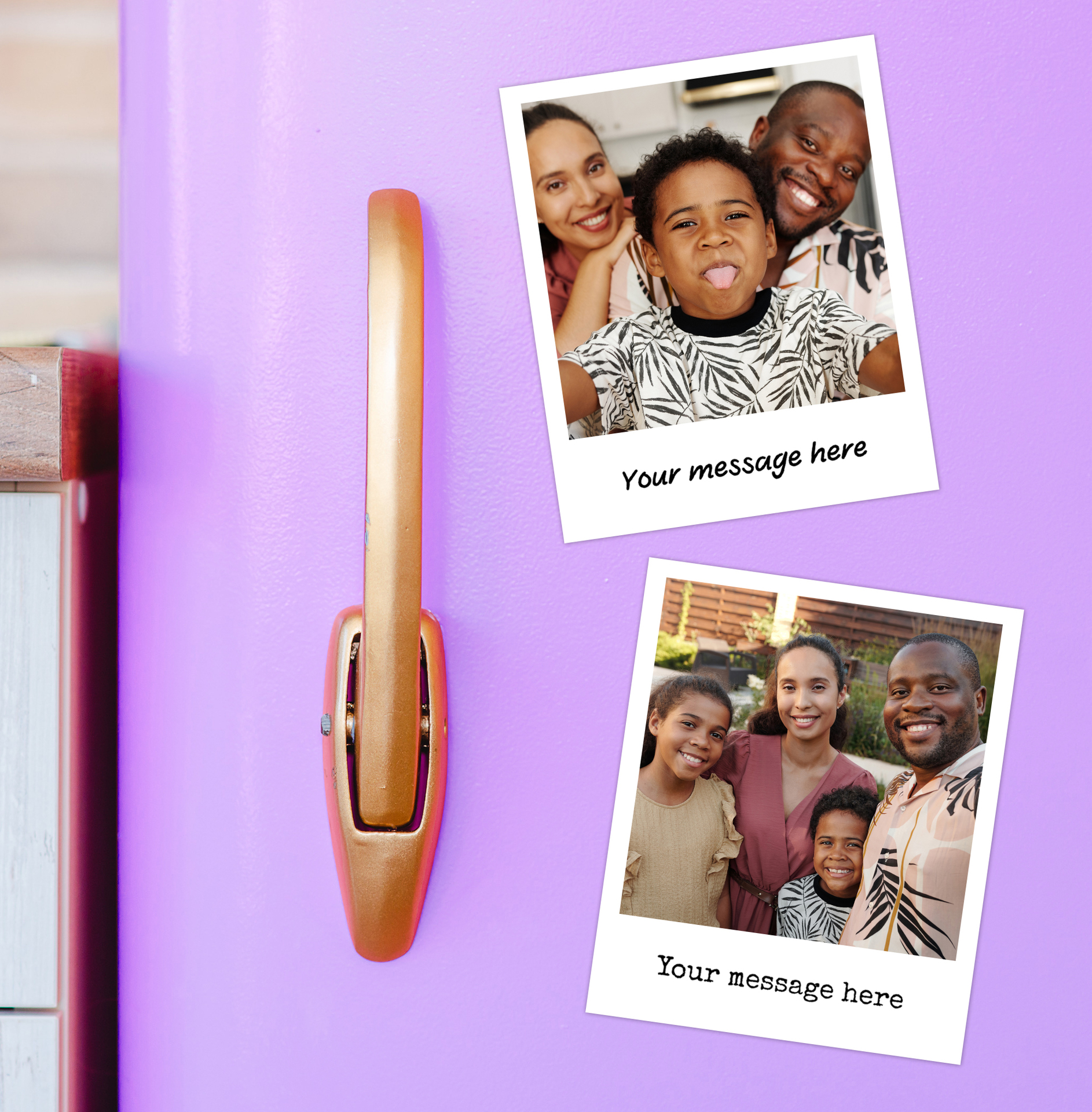 Personalised Retro Photo Magnet
