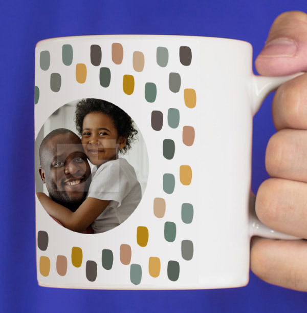 Bonus Dad Photo Upload Mug