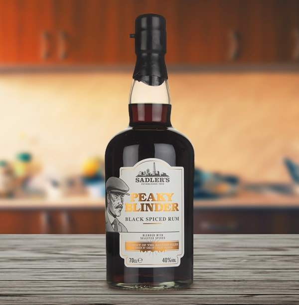 Peaky Blinder Black Spiced Rum 70cl