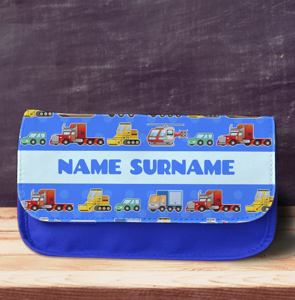ZDISC Automobiles Personalised Pencil Case