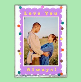 Tap to view Love You Always Acrylic Photo Block
