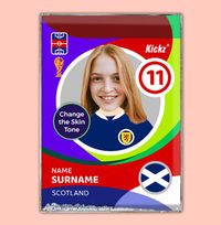 Tap to view Personalised Scotland Football Photo Block