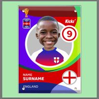 Tap to view Personalised England Football Photo Block