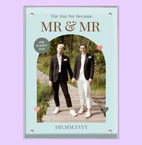 Tap to view Wedding Photo Block Mr & Mr