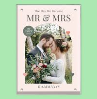 Tap to view Mr & Mrs Wedding Photo Block
