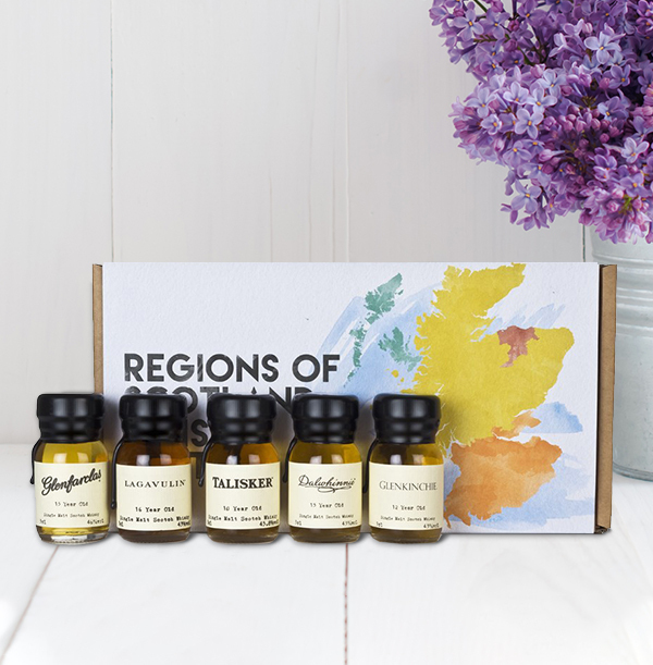 Regions of Scotland Whisky Tasting Set 25cl