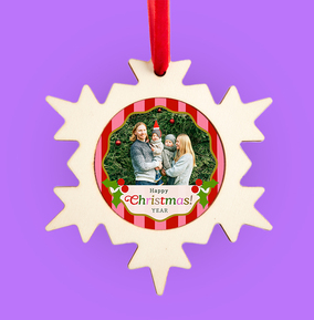 Happy Christmas! Photo Bauble
