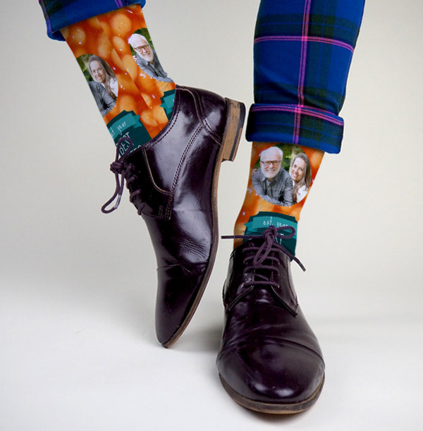 Best Farter Ever Personalised Photo Socks