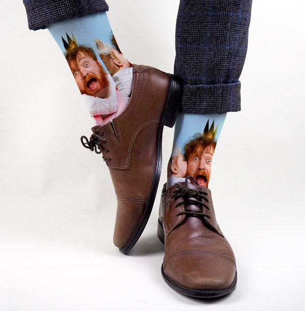 Full Photo Upload Novelty Socks