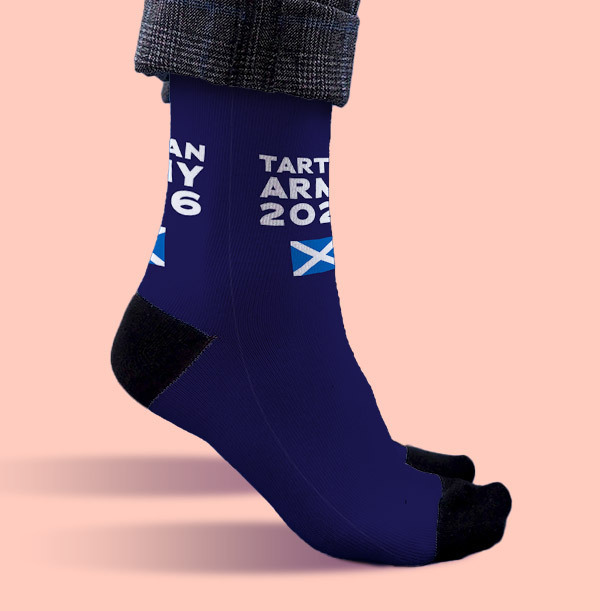Tartan Army Scotland World Cup Football Socks