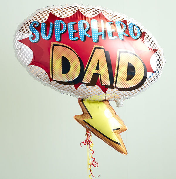 SuperHero Dad Balloon - Large
