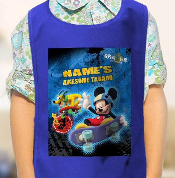 ZDISC Mickey Mouse Skateboarding Tabard
