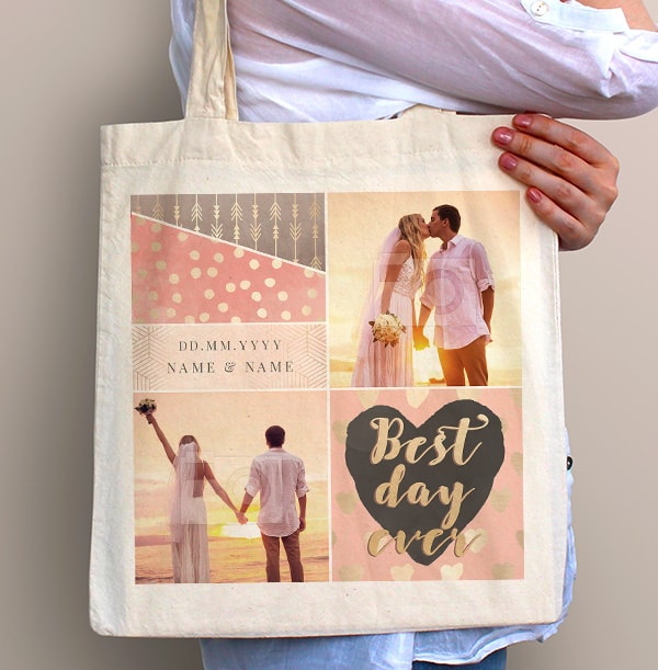 Best Day Ever Photo Tote Bag