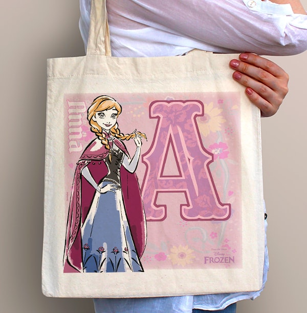 Anna Personalised Tote Bag - Disney Frozen